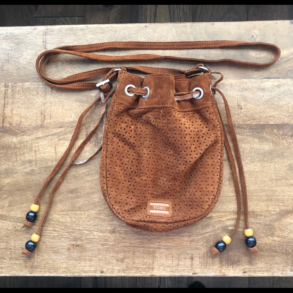 TOMS Suede Boho bag